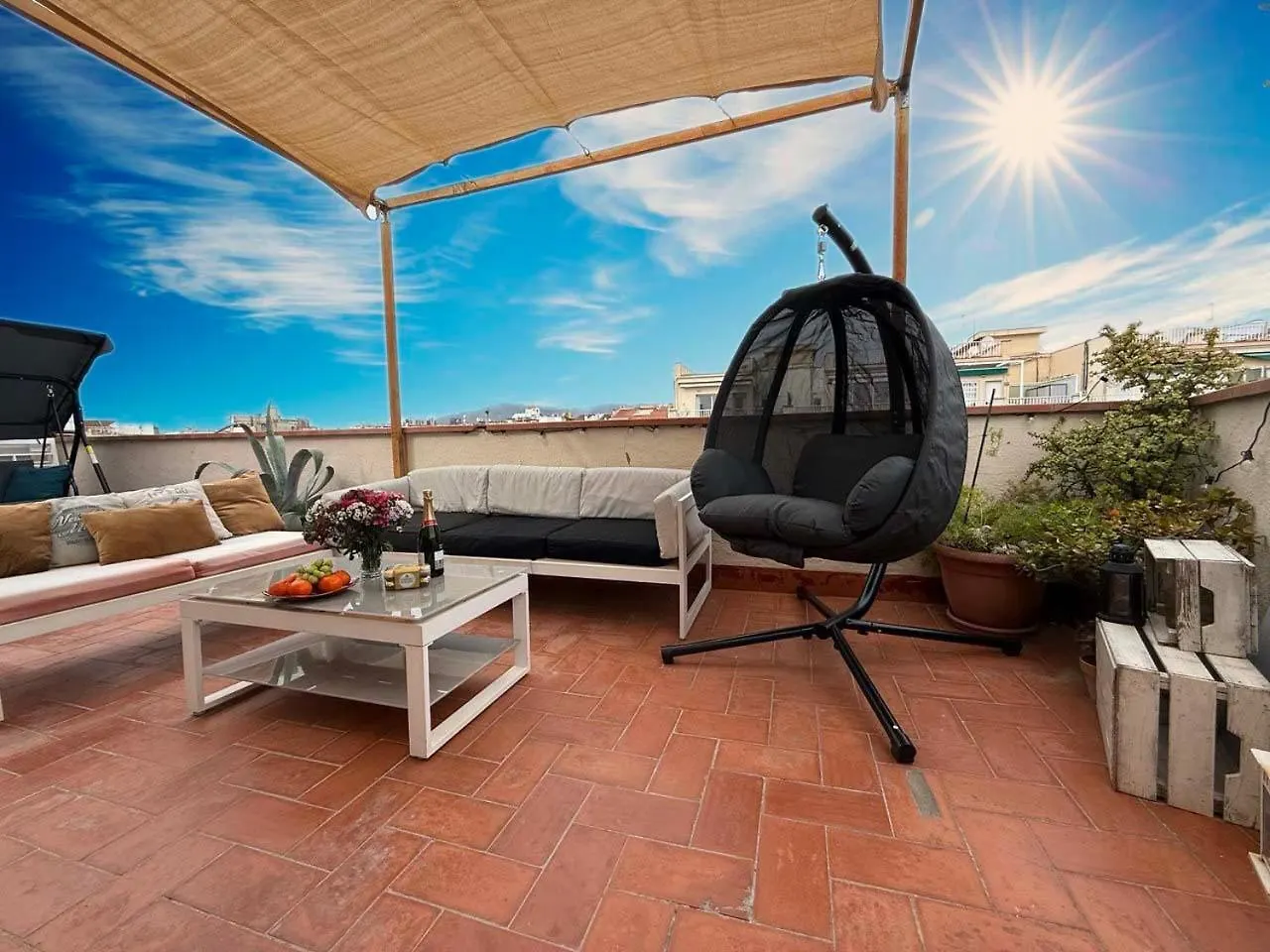 דירות ברצלונה La Terraza De L'Eixample 0*,